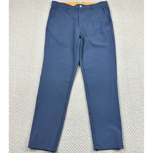 Macade Pants Fits Men 36x32 Stone Blue Tapered Leg Performance Tech Golf Trouser